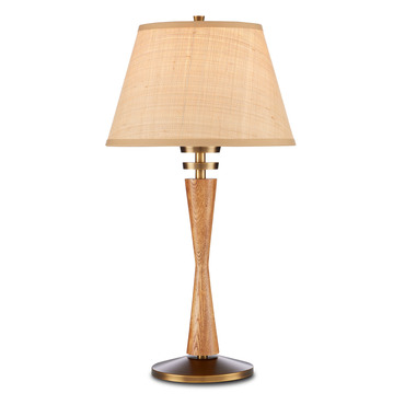 Woodville Table Lamp | Currey and Company at Lightology Woodville Table Lamp