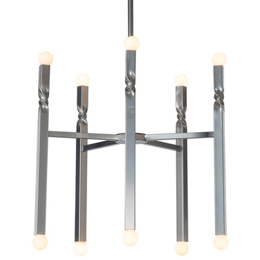 Helix Chandelier | Hubbardton Forge at Lightology Helix Chandelier