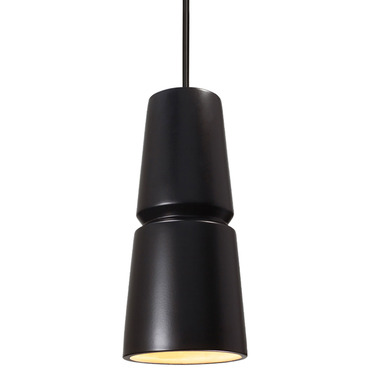 Radiance Cinched Cone Pendant | Justice Design at Lightology Radiance Cinched Cone Pendant