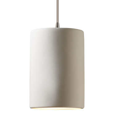 Radiance Cylinder Stem Pendant | Justice Design at Lightology Radiance Cylinder Stem Pendant