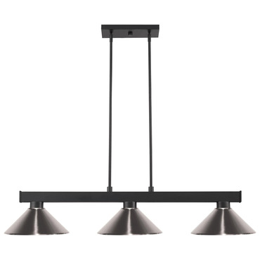 Cobalt Steel Linear Multi Light Chandelier | Z-Lite at Lightology Cobalt Steel Linear Multi Light Chandelier