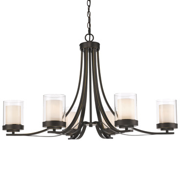 Willow Oval Chandelier | Z-Lite at Lightology Willow Oval Chandelier
