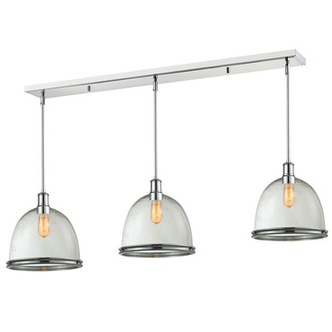 Mason Linear Chandelier | Z-Lite at Lightology Mason Linear Chandelier