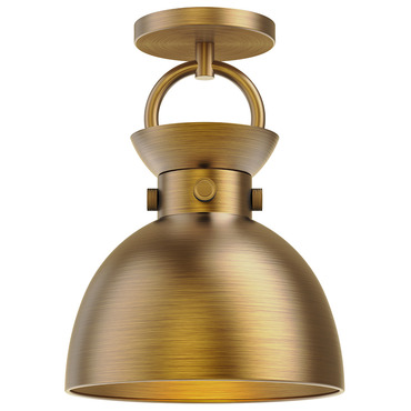 Waldo Semi Flush Ceiling Light | Alora at Lightology Waldo Semi Flush Ceiling Light
