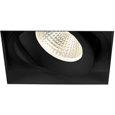 Amigo 6 inch SQ Trimless Adjustable Gimbal / Remodel Housing | Eurofase at Lightology Amigo 6 inch SQ Trimless Adjustable Gimbal / Remodel Housing