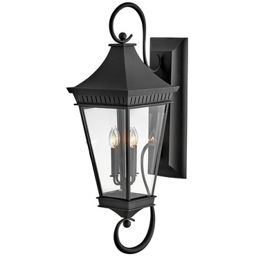Chapel Hill Scroll Outdoor Wall Sconce | Hinkley Lighting at Lightology Chapel Hill Scroll Outdoor Wall Sconce