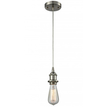Bare Bulb Corded Mini Pendant