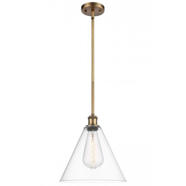 Berkshire Cone Stem Hung Pendant | Innovations Lighting at Lightology Berkshire Cone Stem Hung Pendant