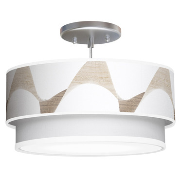 Wave Double Tiered Pendant Wave Double Tiered Pendant
