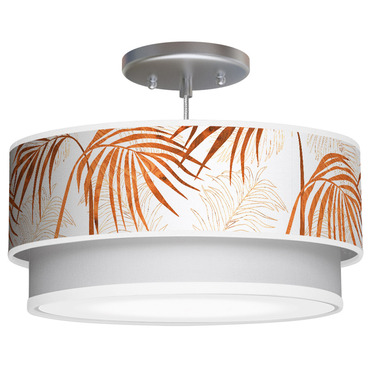 Palm Double Tiered Pendant