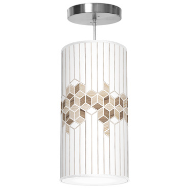 Cube Column Pendant