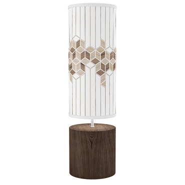 Cube Column Table Lamp