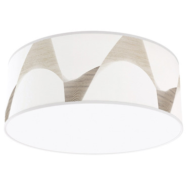Wave Drum Ceiling Light