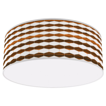Weave Drum Ceiling Light | Jef Designs at Lightology Weave Drum Ceiling Light