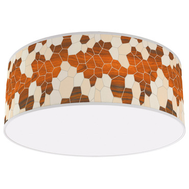 Geode Drum Ceiling Light
