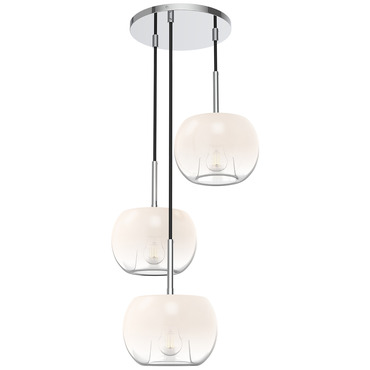 Samar Multi Light Chandelier | Kuzco Lighting at Lightology Samar Multi Light Chandelier