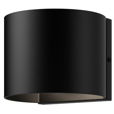 Rene Outdoor Round Wall Sconce | Kuzco Lighting at Lightology Rene Outdoor Round Wall Sconce