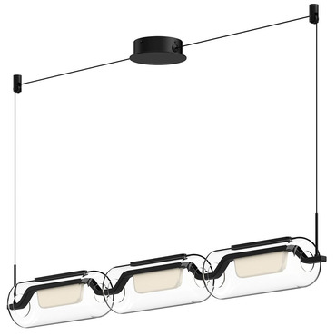Hilo Linear Pendant | Kuzco Lighting at Lightology Hilo Linear Pendant