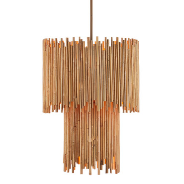 Teahouse Pendant | Currey and Company at Lightology Teahouse Pendant