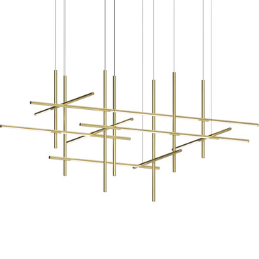 Labyrinth Intersections Chandelier | SONNEMAN - A Way of Light at Lightology Labyrinth Intersections Chandelier