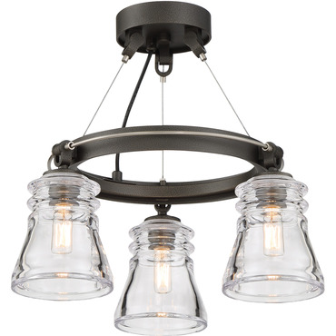 Graham Avenue Semi Flush Ceiling Light