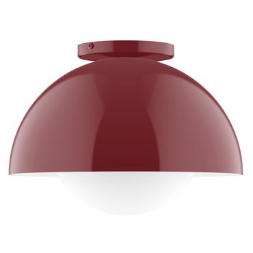 Axis Arcade Ceiling Light with Glass Globe | Montclair Light Works at Lightology Axis Arcade Ceiling Light with Glass Globe