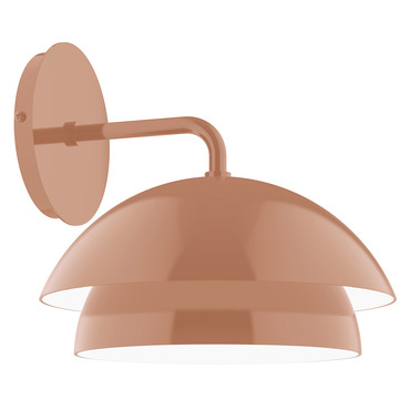 Nest Curved Arm Wall Sconce | Montclair Light Works at Lightology Nest Curved Arm Wall Sconce