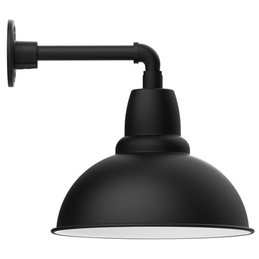 Cafe Straight Arm Outdoor Wall Light | Montclair Light Works at Lightology Cafe Straight Arm Outdoor Wall Light