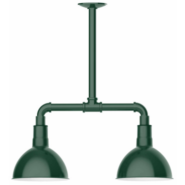 Deep Bowl Linear Outdoor Pendant