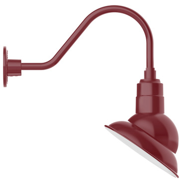 Emblem Outdoor Gooseneck Wall Light