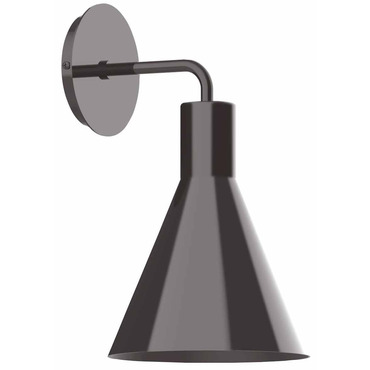 J-Series Jerome Curved Arm Wall Sconce | Montclair Light Works at Lightology J-Series Jerome Curved Arm Wall Sconce