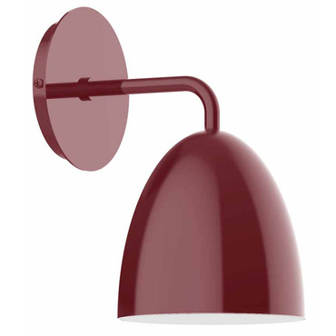 J-Series Jill Curved Arm Wall Light | Montclair Light Works at Lightology J-Series Jill Curved Arm Wall Light