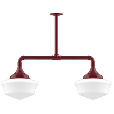 Schoolhouse Linear Pendant | Montclair Light Works at Lightology Schoolhouse Linear Pendant