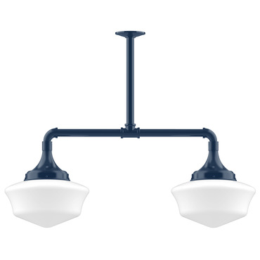 Schoolhouse Linear Pendant | Montclair Light Works at Lightology Schoolhouse Linear Pendant