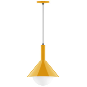 Stack Chase Pendant with Glass Globe