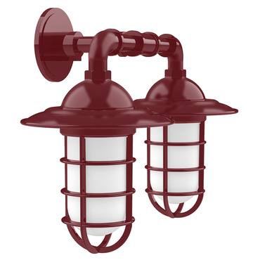 Vaportite Duo Cap Outdoor Wall Light