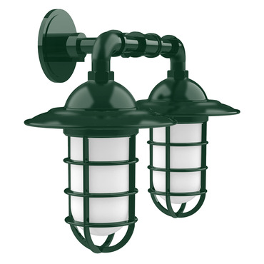 Vaportite Duo Cap Outdoor Wall Light