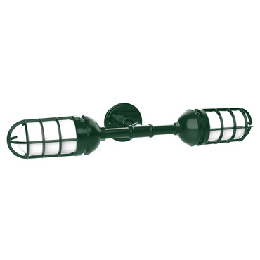 Vaportite 2 Light Straight Arm Outdoor Wall Sconce | Montclair Light Works at Lightology Vaportite 2 Light Straight Arm Outdoor Wall Sconce