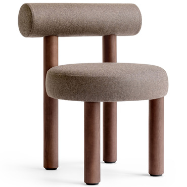 Gropius Wooden Leg Dining Chair