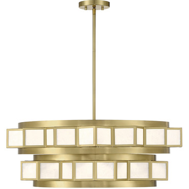 Gideon Two Tier Chandelier | Savoy House at Lightology Gideon Two Tier Chandelier