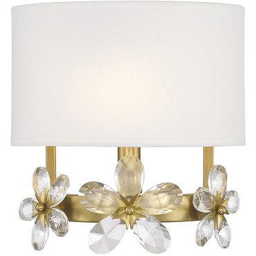 Dahlia Wall Sconce | Savoy House at Lightology Dahlia Wall Sconce
