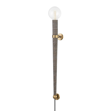 Rufus Plug-In Wall Light | Troy Lighting at Lightology Rufus Plug-In Wall Light