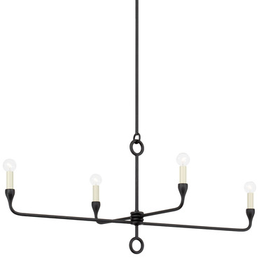 Orson Linear Chandelier | Troy Lighting at Lightology Orson Linear Chandelier