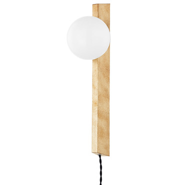 Brisbane Plug-In Wall Light | Troy Lighting at Lightology Brisbane Plug-In Wall Light