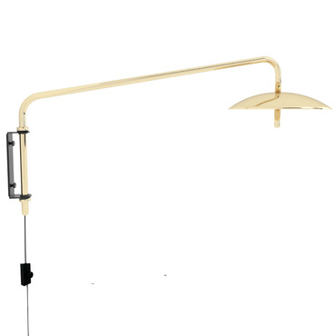 Signal Swing Arm Plug-In Wall Light - Overstock | Souda at Lightology Signal Swing Arm Plug-In Wall Light - Overstock
