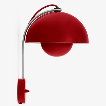 Flowerpot VP8 Plug-In Wall Sconce | &Tradition at Lightology Flowerpot VP8 Plug-In Wall Sconce