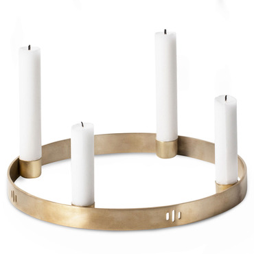 Circle Candle Holder | Ferm Living at Lightology Circle Candle Holder