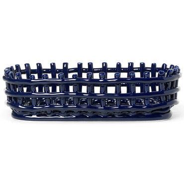 Ceramic Oval Basket