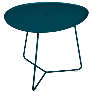 Cocotte Low Side Table with Removable Tray