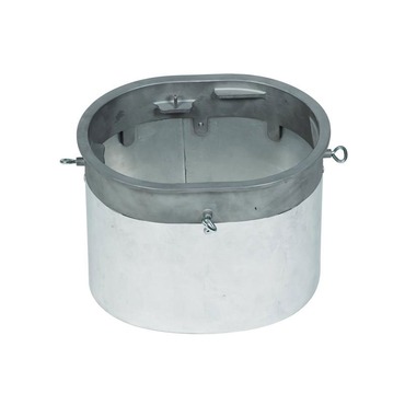 CPS15 Stainless Steel Concrete Pour Kit | Hadco by Signify at Lightology CPS15 Stainless Steel Concrete Pour Kit